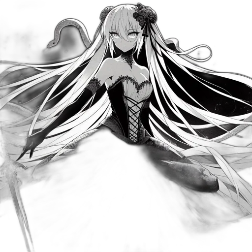 sword, weapon, dragon, dress transparent PNG cut-out