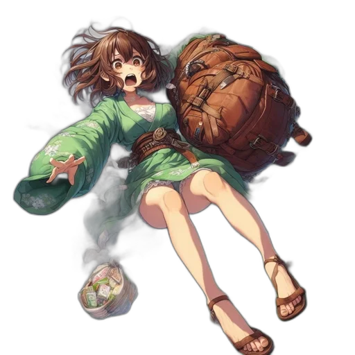 creature, dress, animal, weapon transparent PNG cut-out