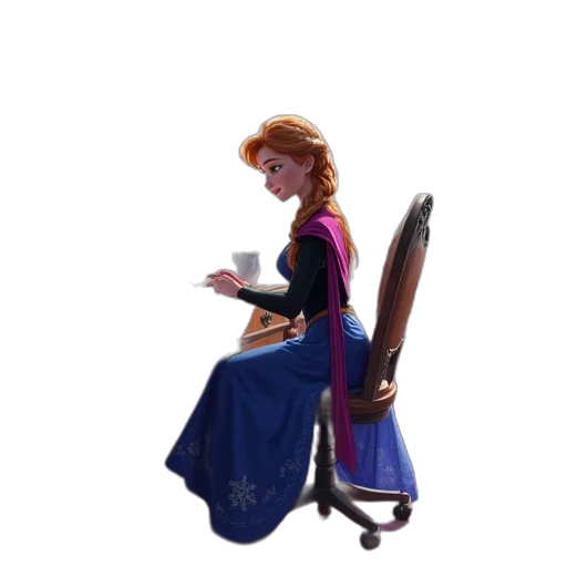 staff, dress, furniture, crown transparent PNG cut-out