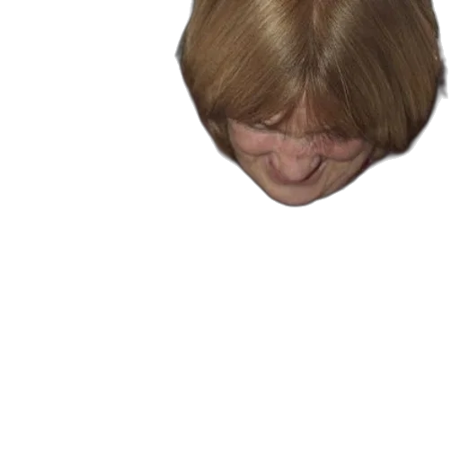 face, hair, mask, creature transparent PNG cut-out