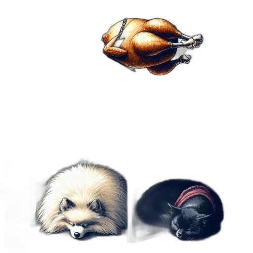 animal, food, mask, shoes transparent PNG cut-out