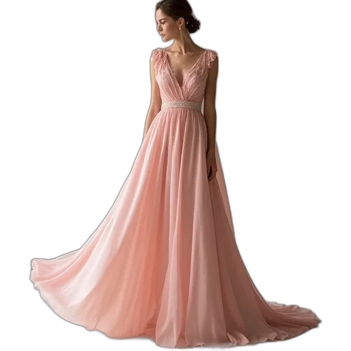 dress, pastel, colorful, line transparent PNG cut-out