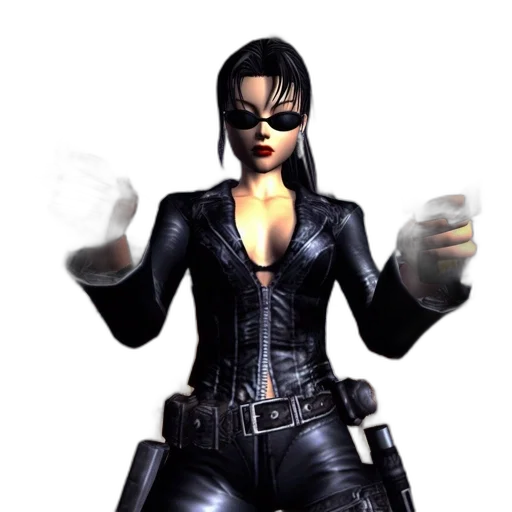 jacket, weapon, concept art, comic book art transparent PNG cut-out
