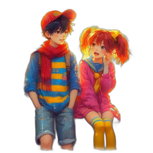 jacket, hat, umbrella, dress transparent PNG cut-out