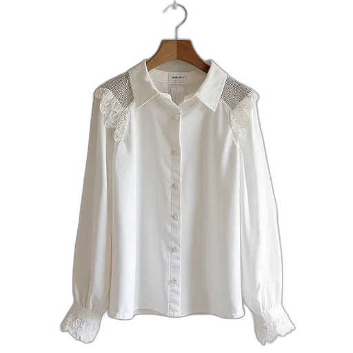 jacket, white, long, sleeve transparent PNG cut-out