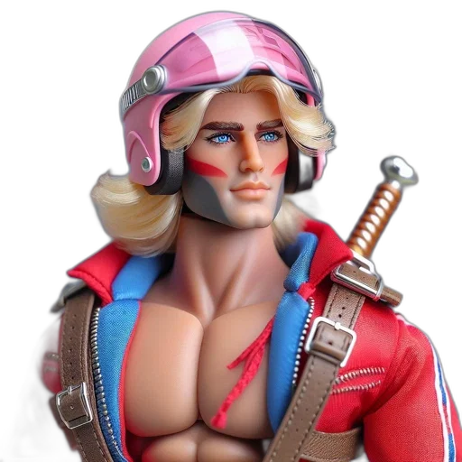 jacket, weapon, face, concept art transparent PNG cut-out