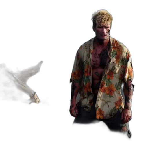 jacket, concept art, photorealistic, fantasy art transparent PNG cut-out