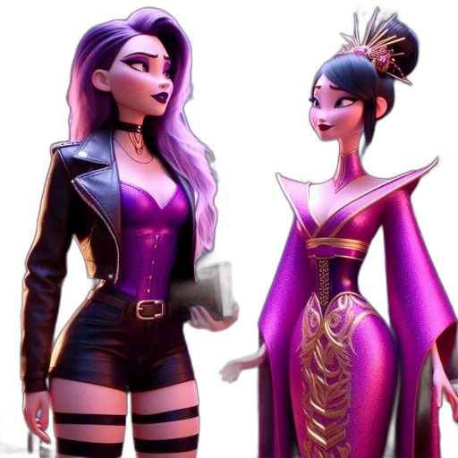concept art, 3d render, fantasy art, comic book art transparent PNG cut-out