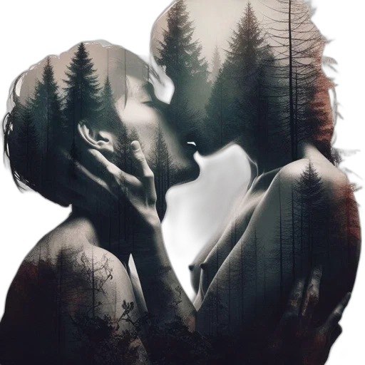 mask, face, creature, photorealistic transparent PNG cut-out