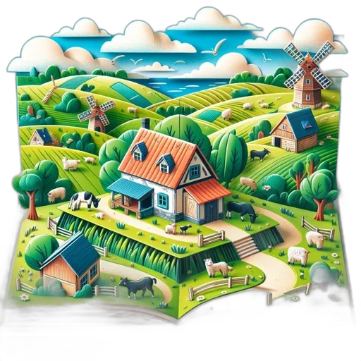 furniture, building, jewelry, concept art transparent PNG cut-out