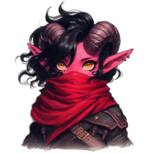 mask, dragon, face, staff transparent PNG cut-out