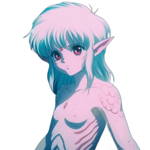 creature, dragon, fantasy art, anime transparent PNG cut-out