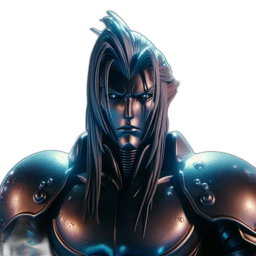 robot, mask, face, hair transparent PNG cut-out