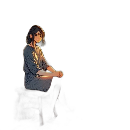dress, staff, furniture, face transparent PNG cut-out