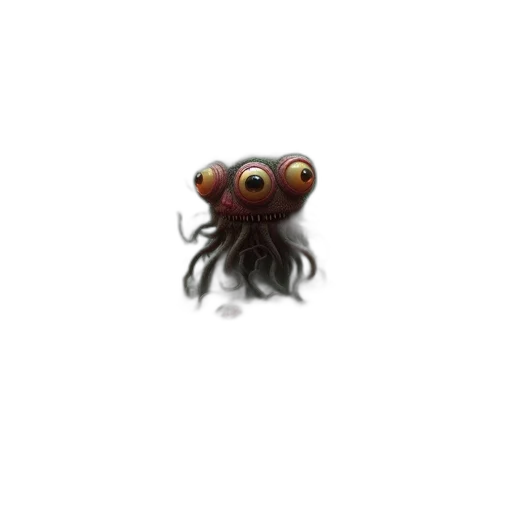 creature, animal, hair, robot transparent PNG cut-out