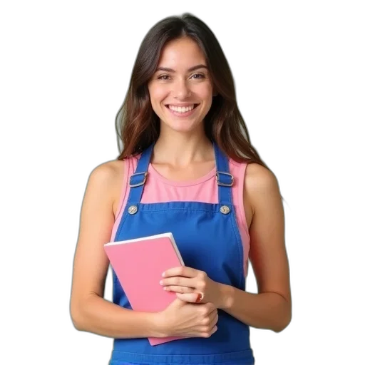 staff, dress, jewelry, face transparent PNG cut-out
