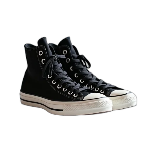 shoes, 3d render, converse, chucks transparent PNG cut-out