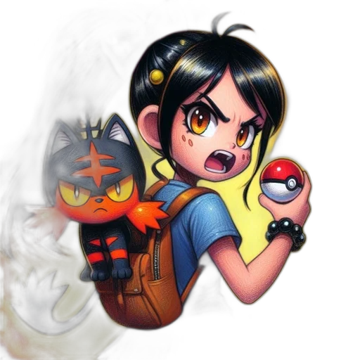 pixel art, fantasy art, concept art, comic book art transparent PNG cut-out