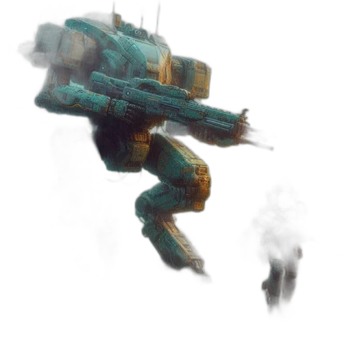 robot, weapon, creature, dragon transparent PNG cut-out