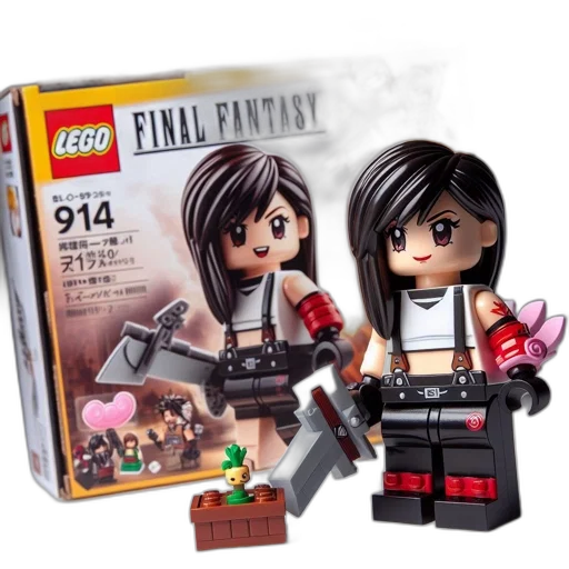 concept art, detailed, lego, figure transparent PNG cut-out
