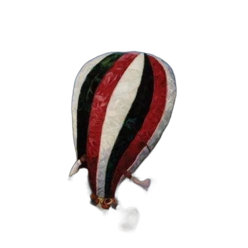 hat, umbrella, jacket, 3d render transparent PNG cut-out