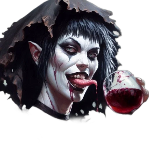 face, concept art, fantasy art, pixel art transparent PNG cut-out
