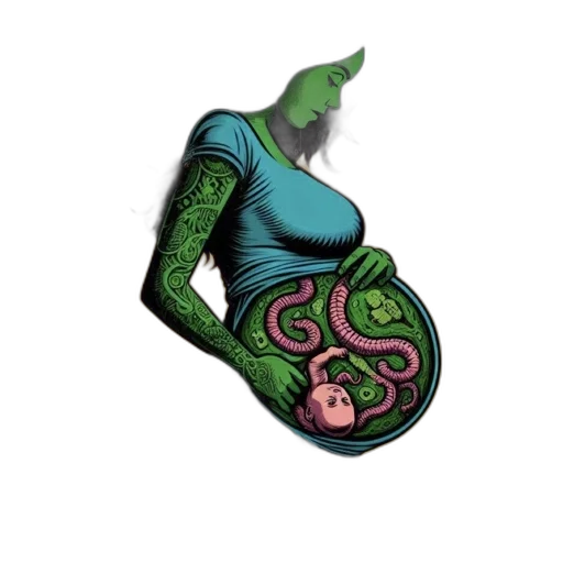 creature, dragon, dress, animal transparent PNG cut-out