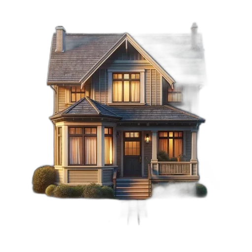furniture, building, concept art, 3d render transparent PNG cut-out