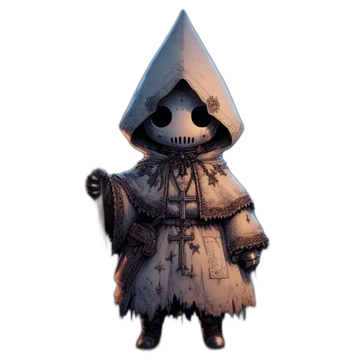 staff, mask, jacket, hat transparent PNG cut-out