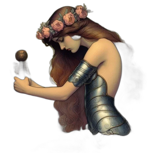 staff, crown, dress, jewelry transparent PNG cut-out