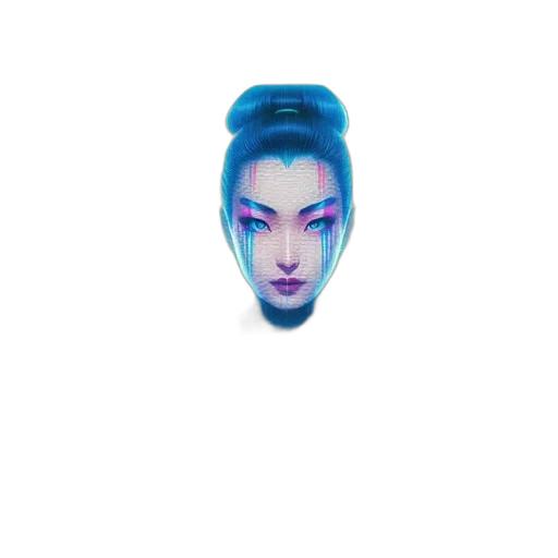 face, mask, creature, robot transparent PNG cut-out