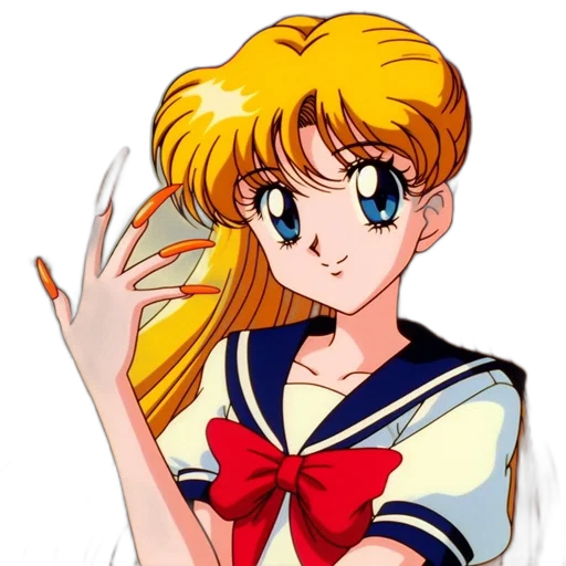 staff, dress, anime, vaporwave transparent PNG cut-out