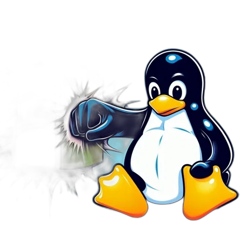 pixel art, penguin, sits, flippers transparent PNG cut-out