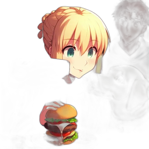 food, creature, face, animal transparent PNG cut-out