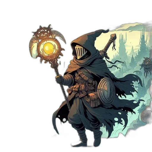 staff, mask, sword, weapon transparent PNG cut-out