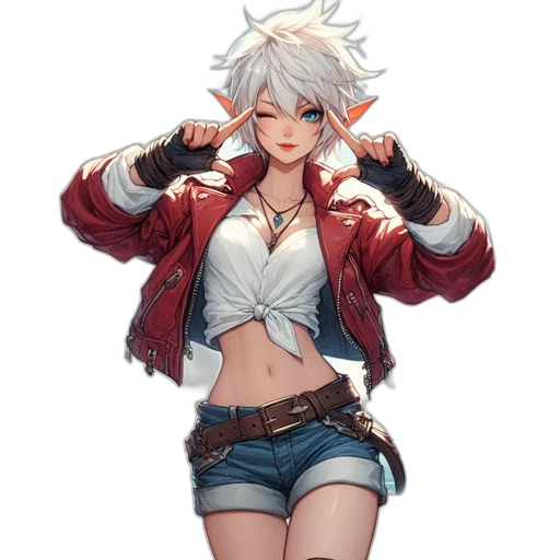 jacket, weapon, staff, sword transparent PNG cut-out