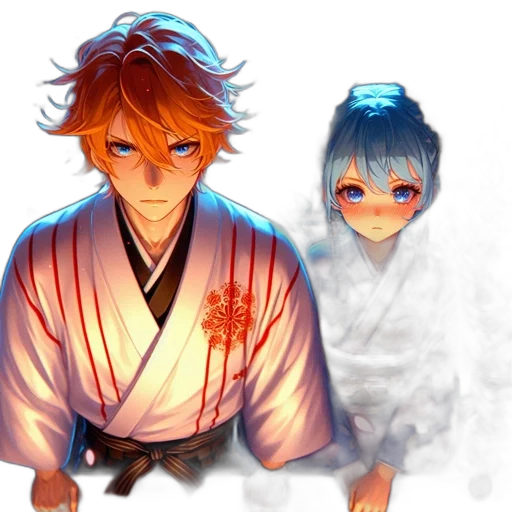 staff, anime, concept art, pixel art transparent PNG cut-out