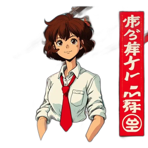 staff, jacket, anime, concept art transparent PNG cut-out