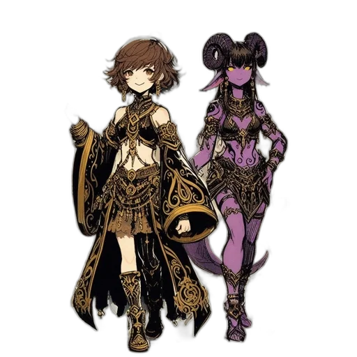 concept art, fantasy art, pixel art, anime transparent PNG cut-out