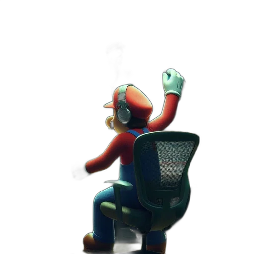 robot, furniture, staff, concept art transparent PNG cut-out