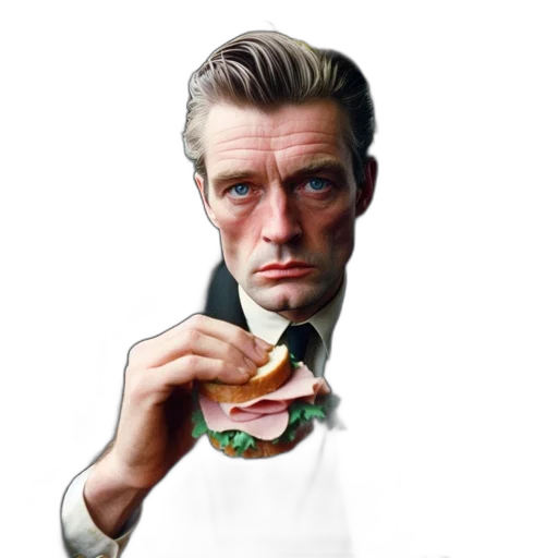 food, face, staff, photorealistic transparent PNG cut-out