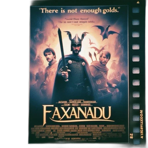 movie, poster, faxanadu, features transparent PNG cut-out