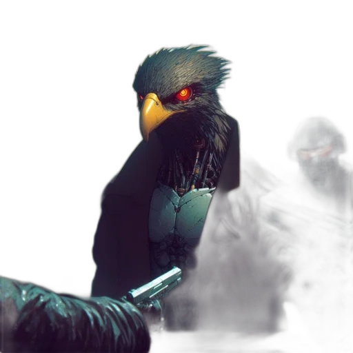 animal, mask, weapon, creature transparent PNG cut-out