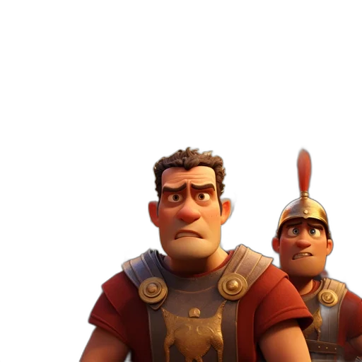 crown, staff, face, sword transparent PNG cut-out