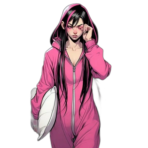 jacket, dress, comic book art, concept art transparent PNG cut-out
