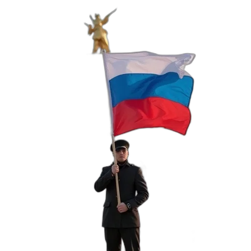 staff, jacket, weapon, hat transparent PNG cut-out