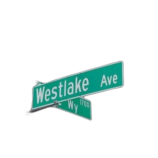city street, green, street, sign transparent PNG cut-out