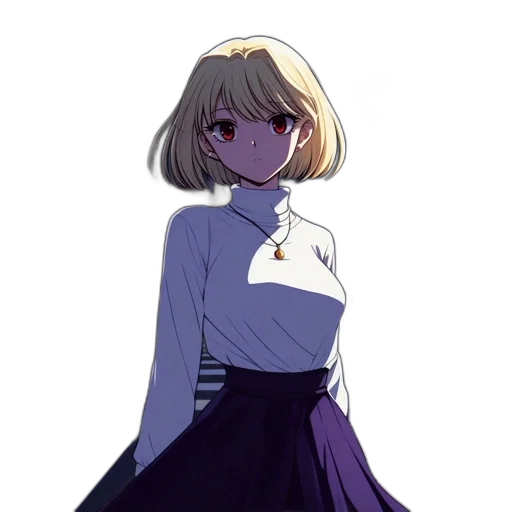 dress, staff, jacket, flower transparent PNG cut-out
