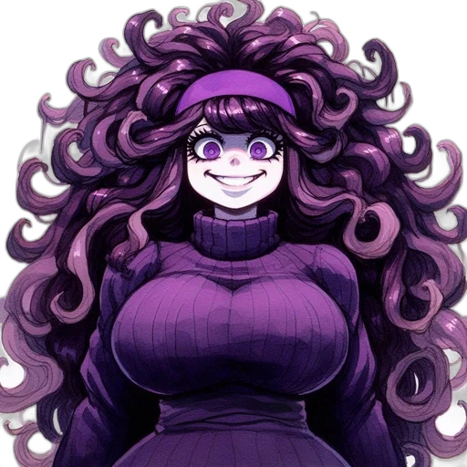hair, creature, dress, crown transparent PNG cut-out