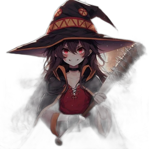hat, staff, mask, weapon transparent PNG cut-out